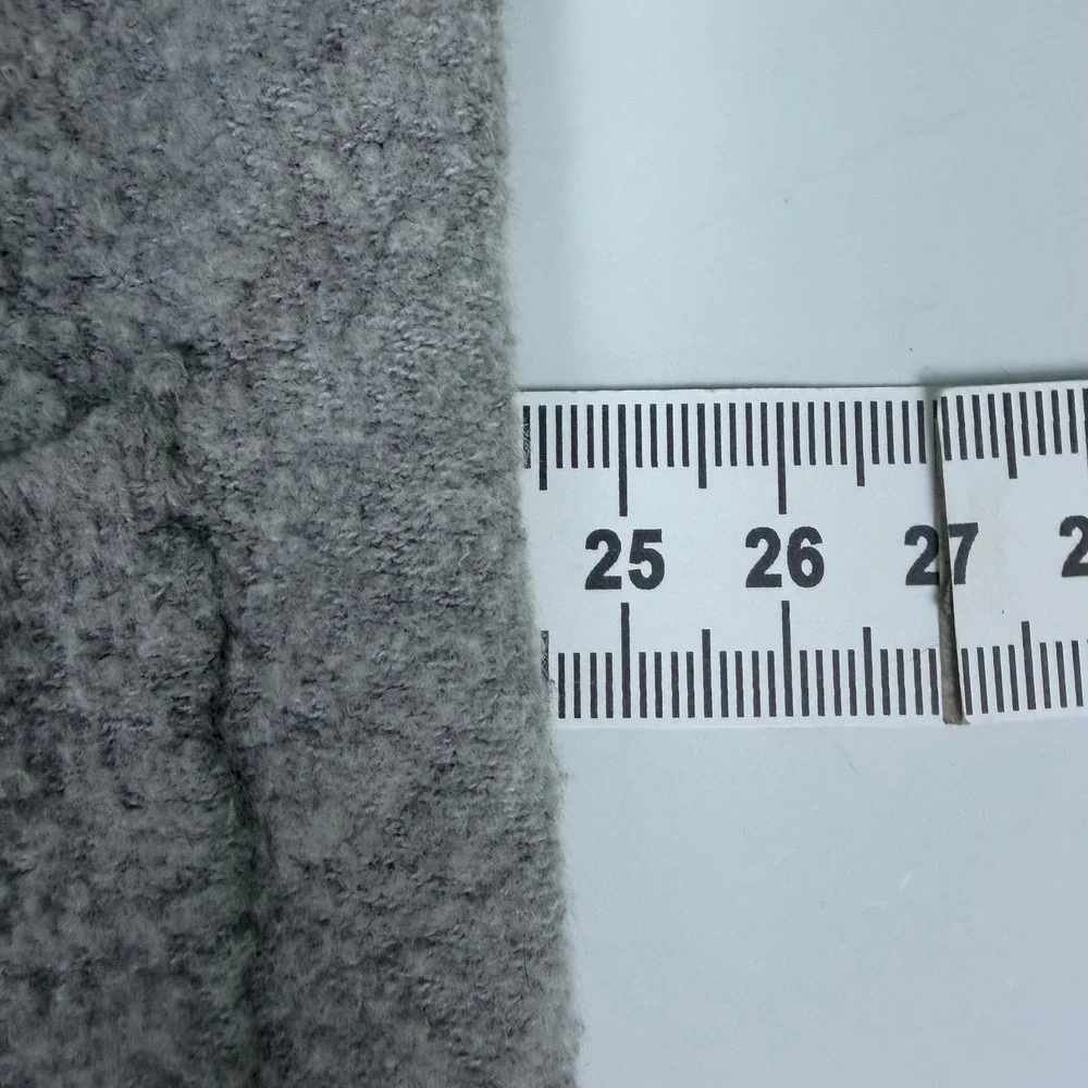 Free People Gray Wool‎ Mohair Blend Open Front Oversized Cardigan Sweater Womens